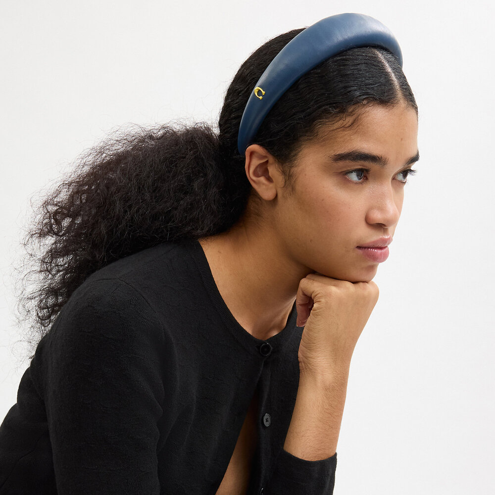 Coach Leather Headband - Picture 3 of 3